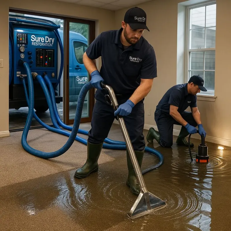 Water Extraction and Removal process in East Chicago, IN
